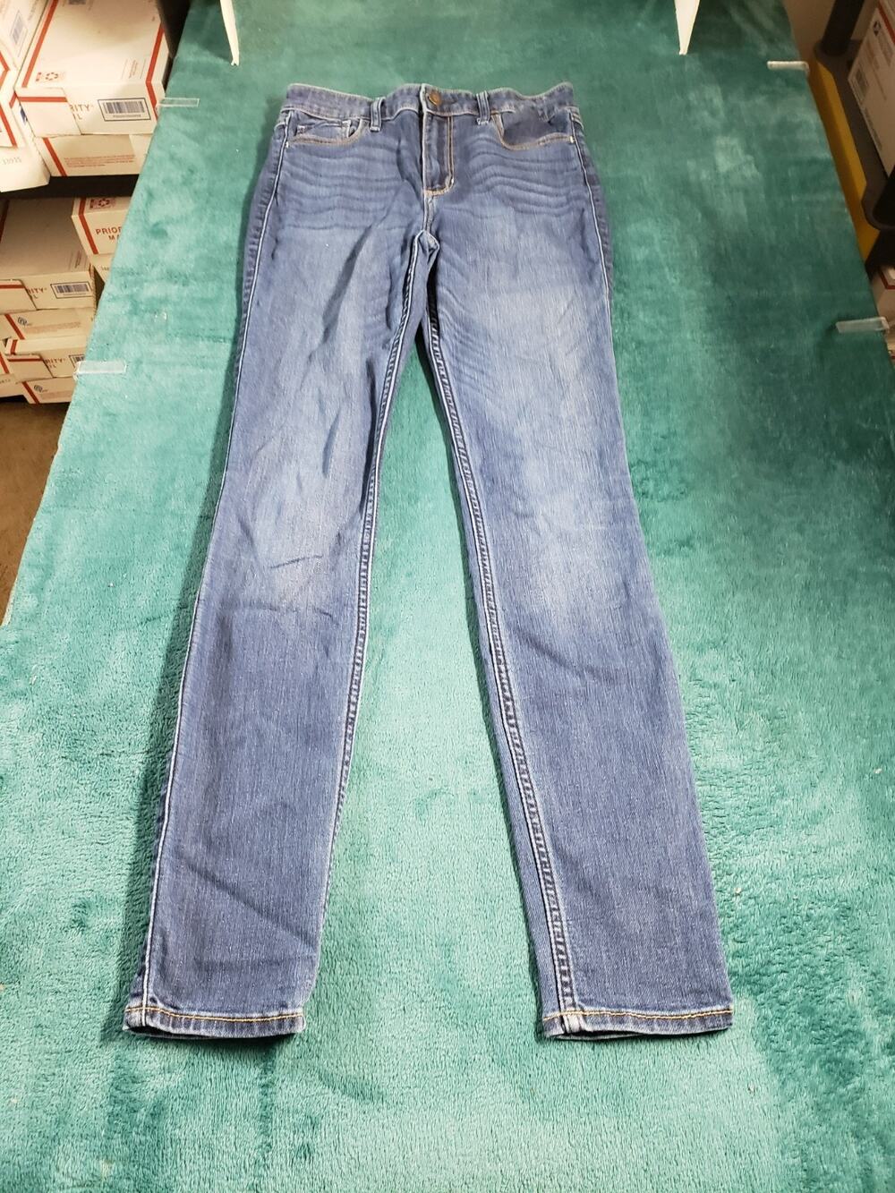 Hollister Jeans Size 5 Womens Blue Pants Denim Stretch High Rise Skinny